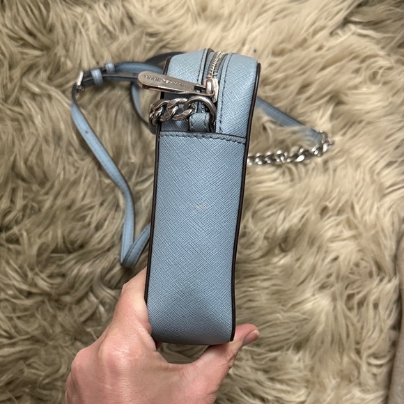 Michael Kors Sky Blue Crossbody Bag - Picture 4 of 15